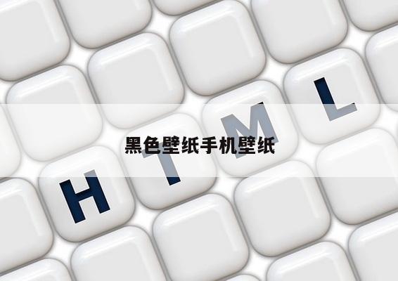 黑色壁纸手机壁纸