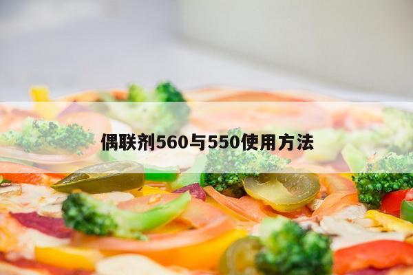 偶联剂560与550使用方法